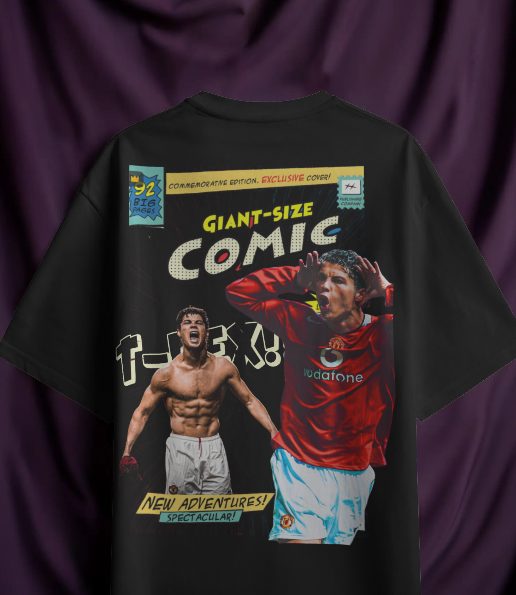 Ronaldo oversized tees