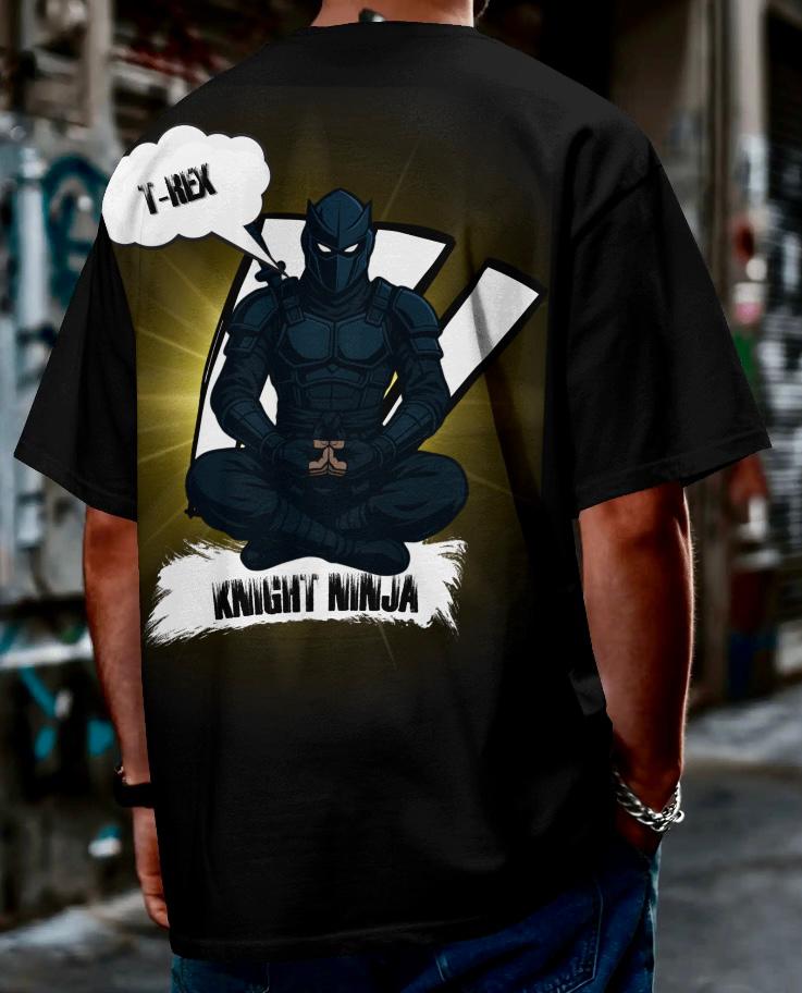 knight ninja oversized tees