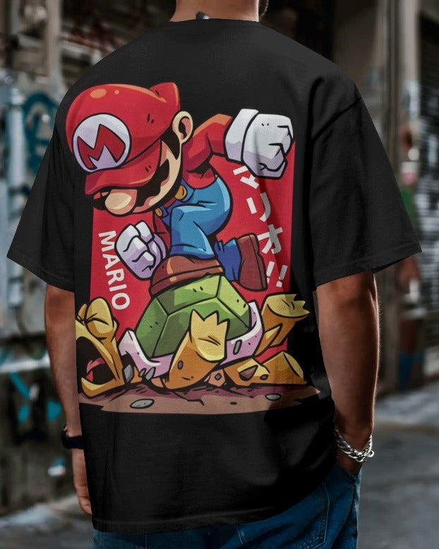 Mario oversuzed tees